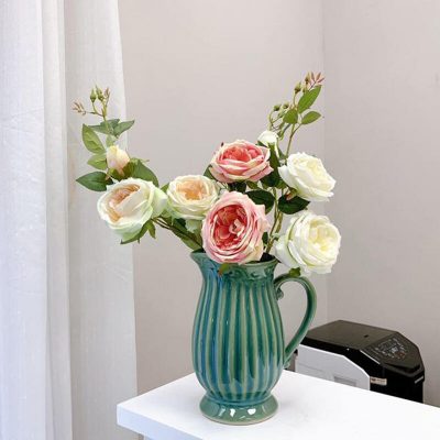 Cách cắm hoa giả trang trí đẹp lung linh - Thiên Phát Decor 2